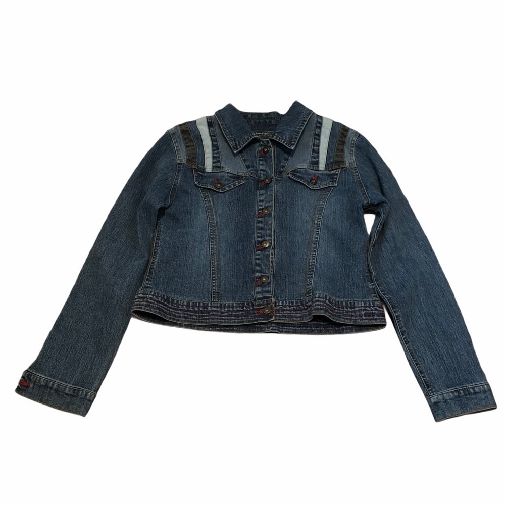 Jamie Nicole Denim Jacket Y2K style